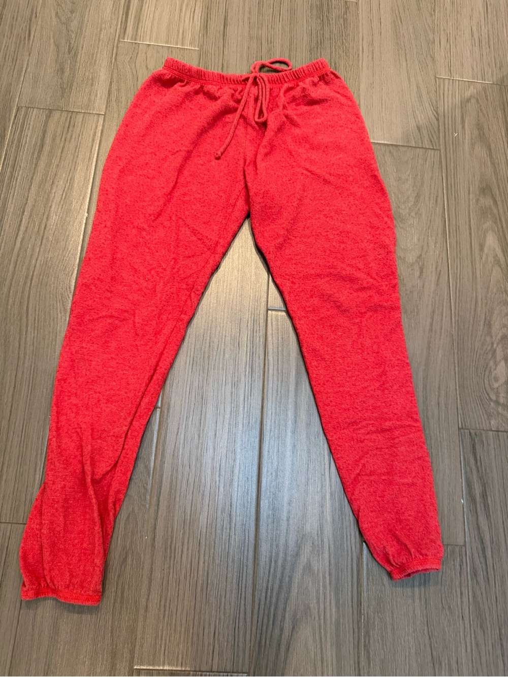 Bright Red Lounge Joggers